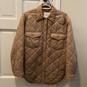 Aritzia Tan Quilted “Ganna” Jacket